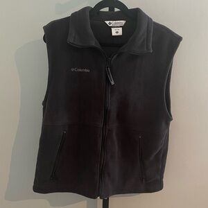 Columbia Black Fleece Vest